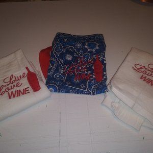 Wine Bottle Gift Bag set